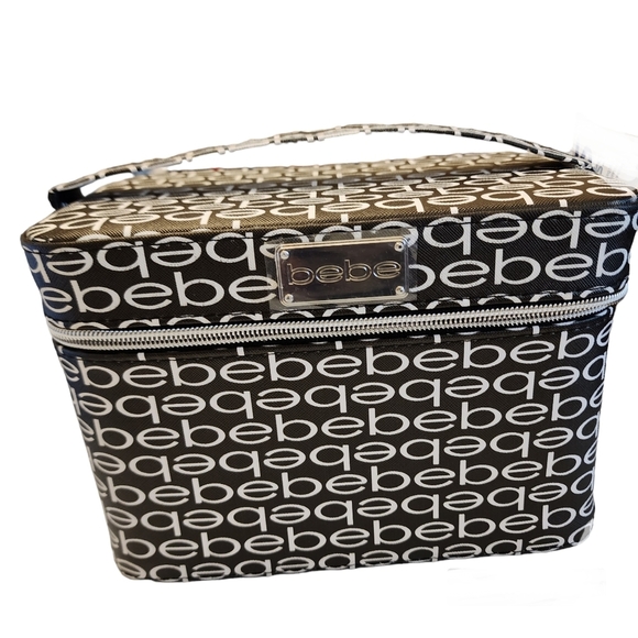 Bebe Cosmetic Travel Train Bag  9" x 6" x 5" New - Picture 1 of 2